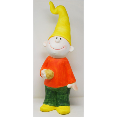 STANDING GNOME cm. 15x10x40 h YELLOW