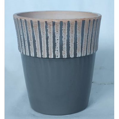 VERONA HOCHTOPF PREMIUM RIPS cm. 15x15 h GREY/PINK