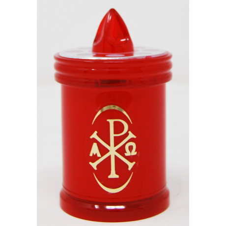 LUMINO CIP 60gg cm. 6,5x11 h ROSSO