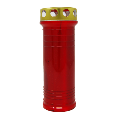 LUMINO CERA TOWER BIG 2gg cm. 7,2x18,6 h ROSSO