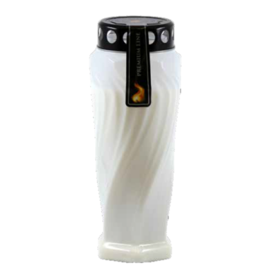 LUMINO CERA TRINNA 7D 7gg cm. 8,5x24 h WHITE