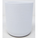 BULLET ORCH. cm. 14x15 h WEISS MATT/BIANCO MATT