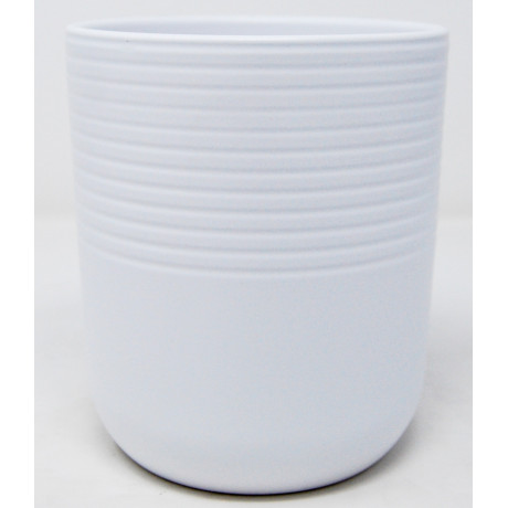 BULLET ORCH. cm. 14x15 h WEISS MATT/BIANCO MATT