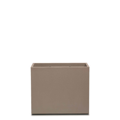 CASSETTA ALTA ANNIVERSARY 50th CON RISERVA E RUOTE cm. 75x33x65 h TORTORA