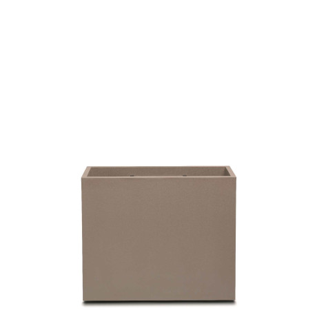 CASSETTA ALTA ANNIVERSARY 50th CON RISERVA E RUOTE cm. 75x33x65 h TORTORA