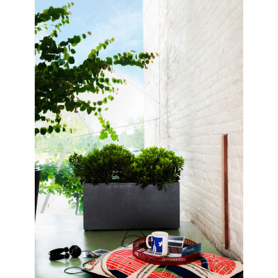FENCE MILLENNIUM CON RUOTE cm. 98x37,5x62 h ANTHRACITE
