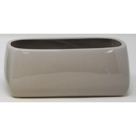 CASSETTINA BASSA CUTY cm. 19x9x8h GREY