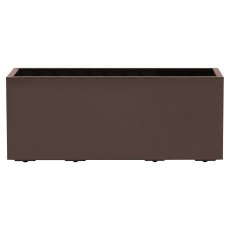 KEBE CASSETTA GREENER CON RUOTE E RISERVA cm. 99,5x39,5x39,5 h RUGGINE