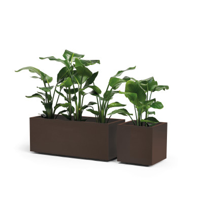 copy of copy of copy of KEBE CASSETTA GREENER CON RUOTE E RISERVA cm. 99,5x39,5x39,5 h ANTRACITE