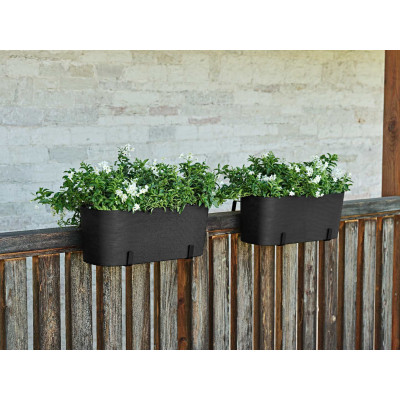 KIT CASSETTA PAROS CON RISERVA E GANCIO IN FERRO cm. 40x18x19 h CLOUD