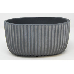 CASSETTINA OVALE LAGOS ANTHRACITE