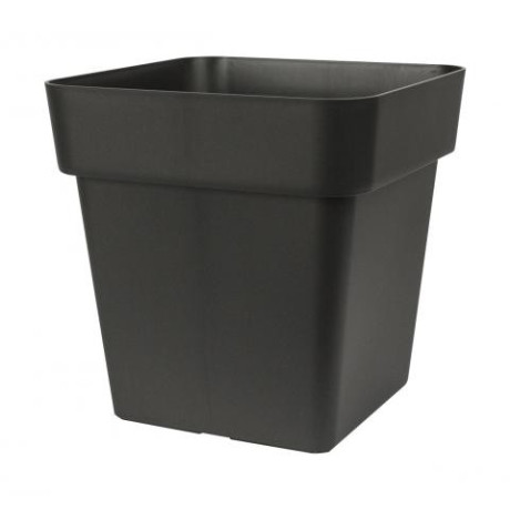 VASO MITU PAC QUADRO cm. 40x40x40 h ANTRACITE