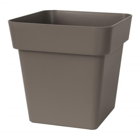 VASO MITU PAC QUADRO cm. 40x40x40 h TORTORA