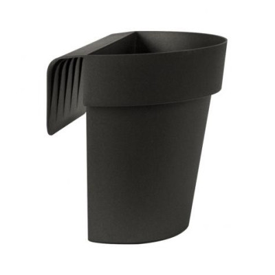 UP VASO cm. 25x20x23 h ANTRACITE