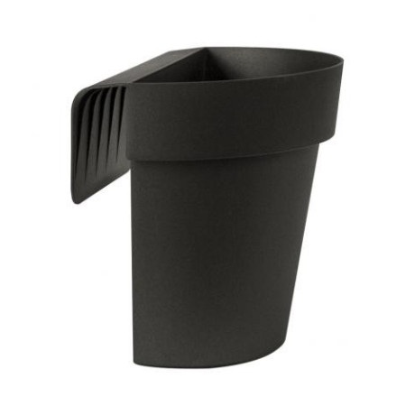 UP VASO cm. 25x20x23 h ANTRACITE