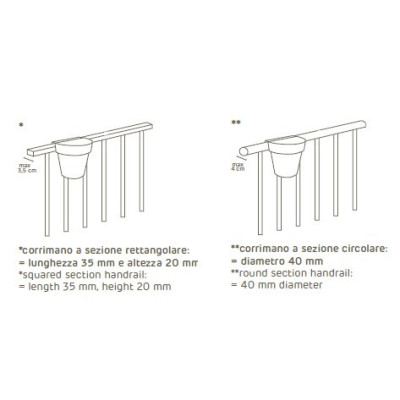 copy of UP VASO cm. 25x20x23 h ANTRACITE
