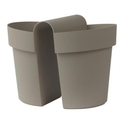 BE-UP VASO cm. 33x25x25 h TORTORA