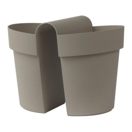 copy of BE-UP VASO cm. 33x25x25 h ANTRACITE