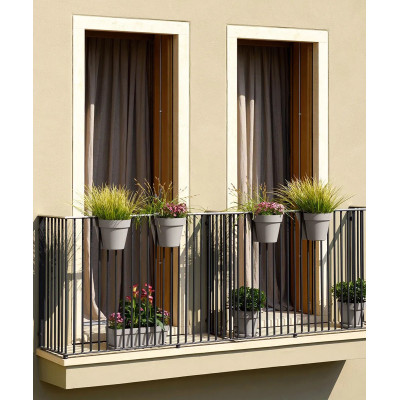 copy of copy of copy of BE-UP VASO cm. 33x25x25 h ANTRACITE