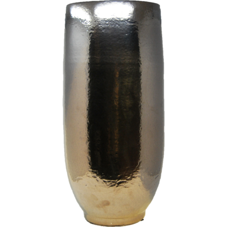 VASO ALTO LUXURY cm. 25x60 h CHROME BRONZE