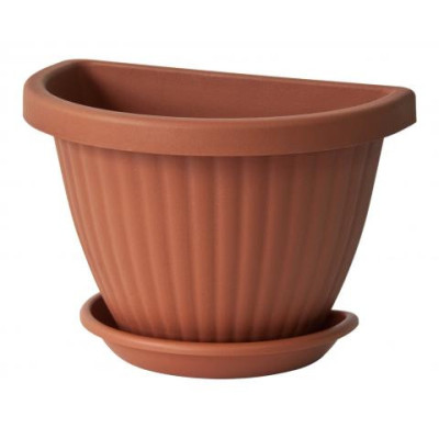 GERLA DOMUS CON SOTTOVASO TERRACOTTA