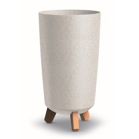 GRACIA TUBUS SLIM ECO WOOD cm. 19,5x36,5 h WHITE ECO