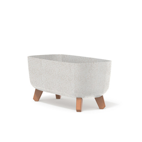 GRACIA CASE ECO WOOD cm. 39x19,5x18,7 h WHITE ECO