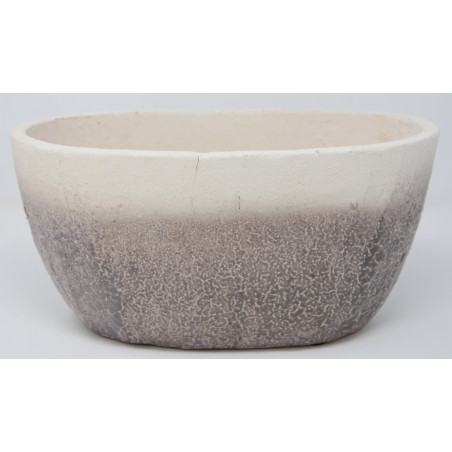 CASSETTA FLOWER cm. 29,5x14x14 h GRIGIO