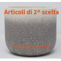 VASO FLOWER cm. 15x13 h GRIGIO