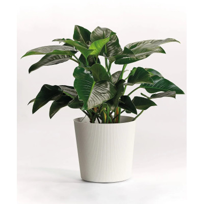 FYRE COPRIVASO CON RUOTE BIANCO