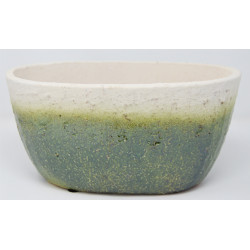 CASSETTA FLOWER cm. 29,5x14x14 h VERDE