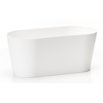 CASSETTA CLIVO GREENER cm. 27,5x13x12 h BIANCO