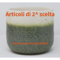 VASO FLOWER cm. 15x13 h VERDE