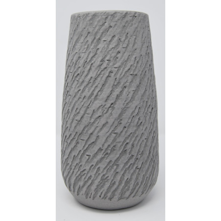 VASO ALTO TWISTER LIGHT GREY