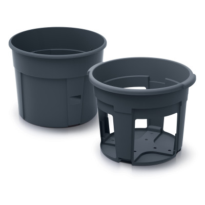 POTATO GROWER POT 2in1 cm. 29,5x23,6 h ANTHRACITE