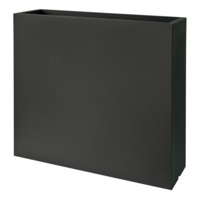 KUBE HIGH SLIM CASSETTA cm. 80x25x70 h NERO PERLA