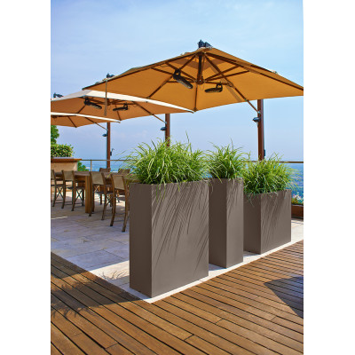 KUBE TOWER CASSETTA cm. 70x30x90 h TORTORA